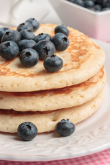 Buttermilk Pancakes with blueberries