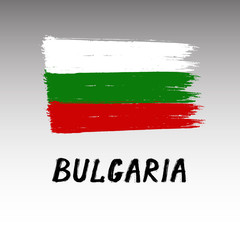 Flag Of Bulgaria  - Grunge
