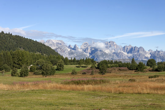 Dolomiti del Brenta, monte Bondone, trentino