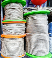 rolls of rope