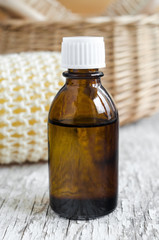 Small bottle of essential oil