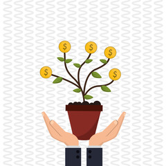 Profit graphic design 