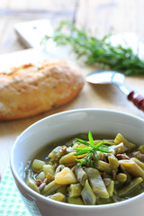 deftige Bohnensuppe