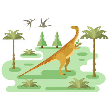 Large Plateosaurus