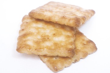 biscuits isolated on withe background