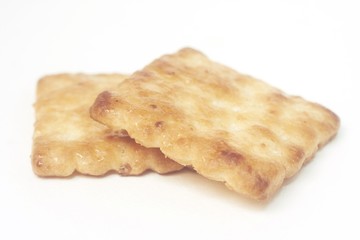 biscuits isolated on withe background