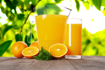 fresh orange juice