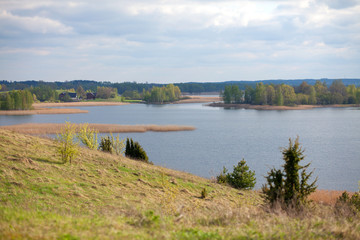 красивый весенний пейзаж