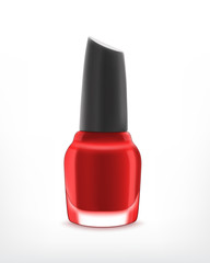 Red nail polish