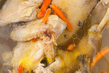 Obraz na płótnie Canvas chicken soup