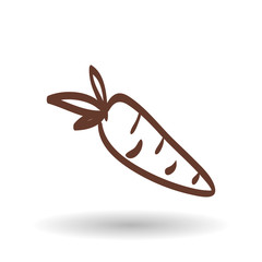 organic food design over white background, vector illustration