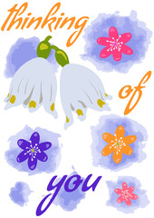 Romantic T-shirt and apparel graphic design with 