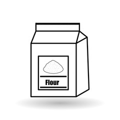 bakery equipment over white background, vector illustration