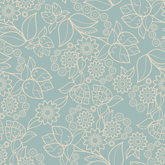 Floral design seamless background texture pattern