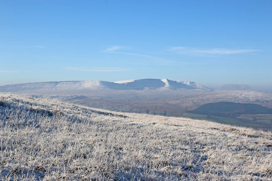 Brecon Beacons In Winter