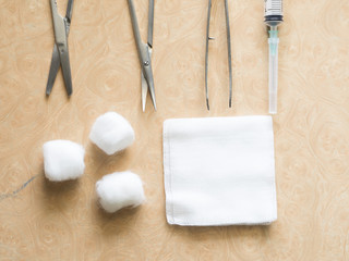 Wound dressing instruments