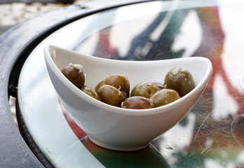 green olives