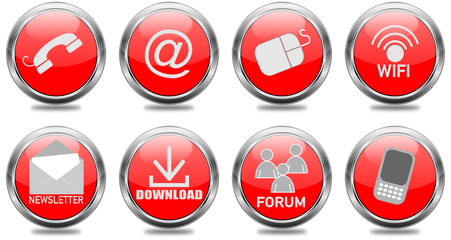 Icons buttons internet web  #160417-06