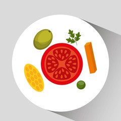 menu delicious food  design 