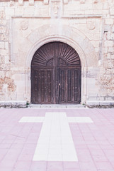 Villagarcia de Campos Church, Castilla y leon, Spain