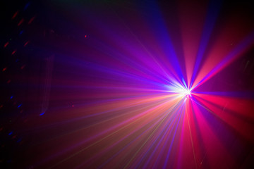 Dance-Flyer, Party Lichteffekt 