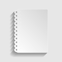 Notebook simple  icon
