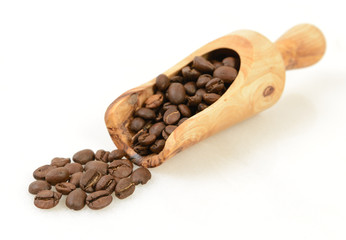 Olive Wood Espresso Beans
