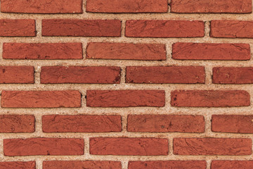 Red brick wall texture