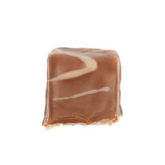 Chocolate candy bar isolated