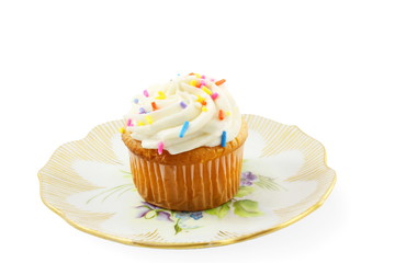 Colorful cupcake
