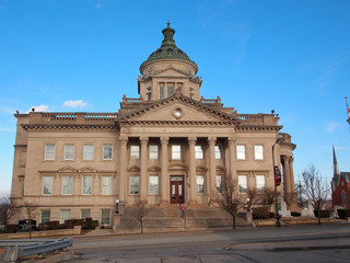 Fototapeta na wymiar Somerset County Pennsylvania Courthouse