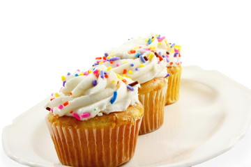 Colorful cupcakes
