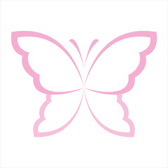 Pink butterfly