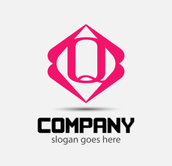 Letter Q logo Icons Vector Graphic Design
