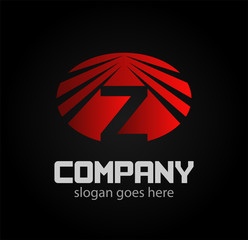 Letter z logo icon design template elements
