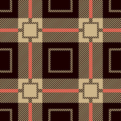 Obraz premium Seamless Tartan Pattern