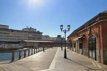 Fototapeta premium ハーバーランド 神戸煉瓦倉庫