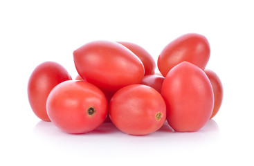 tomata on white background