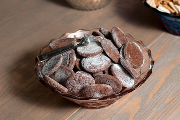 Cookies in a plate