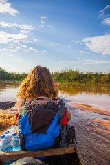 Fototapeta premium Expedition sur les rivières de Madagascar