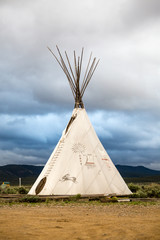 Native American's Tepee