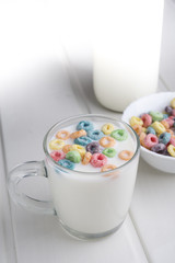 milk and cereals