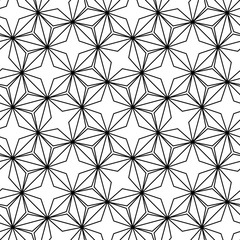 Vector hipster abstract sacred geometry pattern, black and white seamless geometric background, subtle pillow and bad sheet print, creative art deco, simple texture, modern fashion design