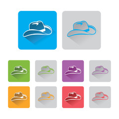 Cowboy Hat Logo Icon