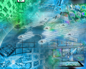 Obraz premium world of internet