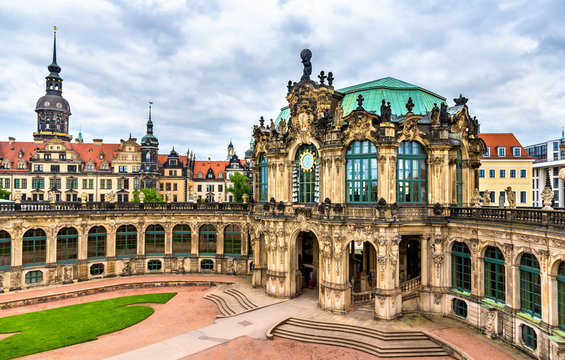 Zwinger Palace in Dresden, Saxony