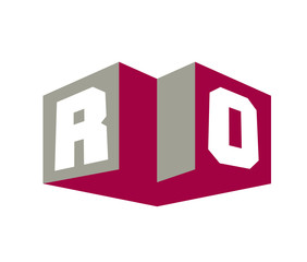 RO Initial Logo for your startup venture