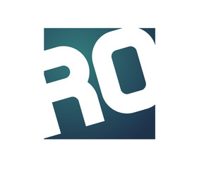 RO Initial Logo for your startup venture