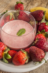 strawberry smoothies