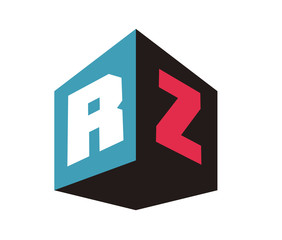 RZ Initial Logo for your startup venture
